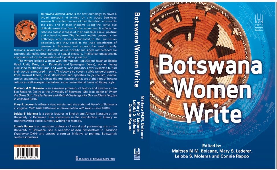 Cover of Women Writing Botswana